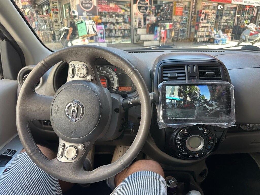 NAVRA MARKA NİSSAN MİCRA 2015 MODEL ARACA ANDROİD OEM SATIŞ VE MONTAJ - 4