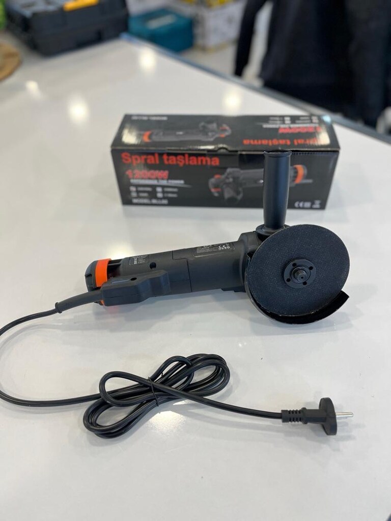 PROFESYONEL AVUÇ TAŞLAMA SPRAL 1200 W SIFIR ÜRÜNDÜR - 4