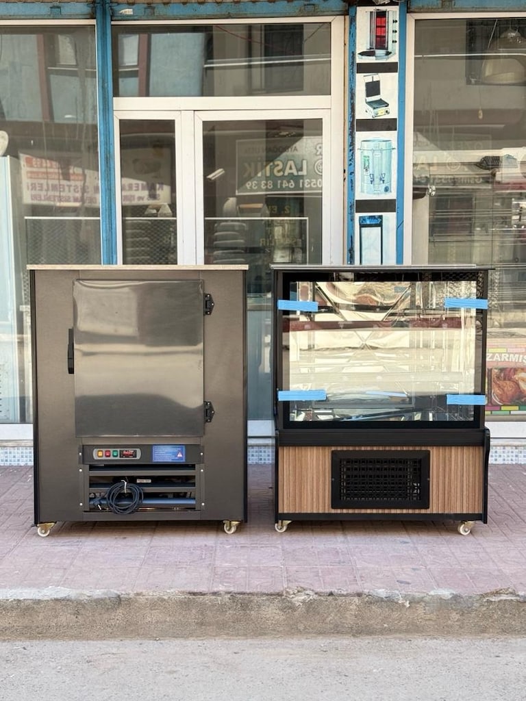 pasta dolabı vitrin dolabı tatlı dolabı kebap dolabı meze dolabı endüs - 14