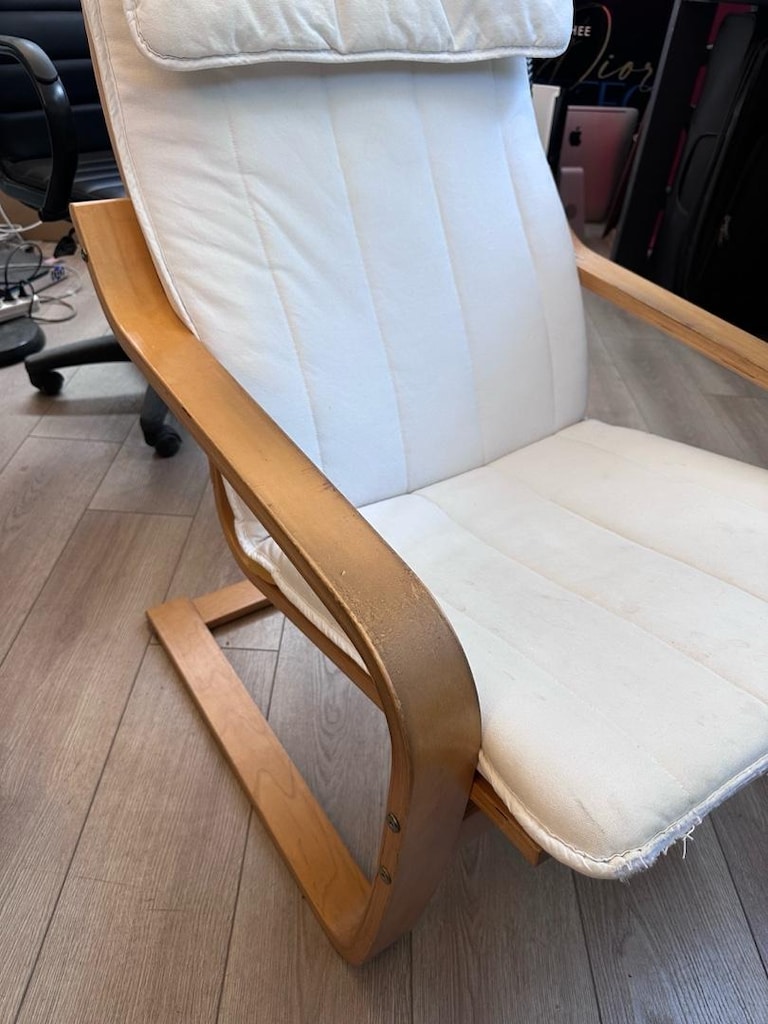 Ikea Koltuk ikea beyaz koltuk tekli berjer POÄNG - 2