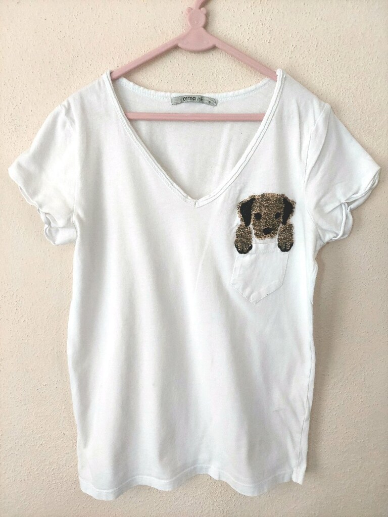 ArmaLife kız çocuk taş desenli tshirt