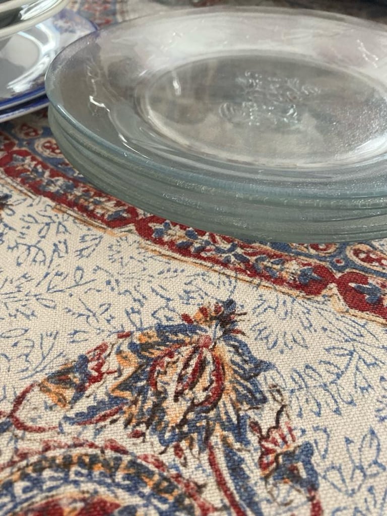 17 adet tabak farklı desen ve boyutta - 3