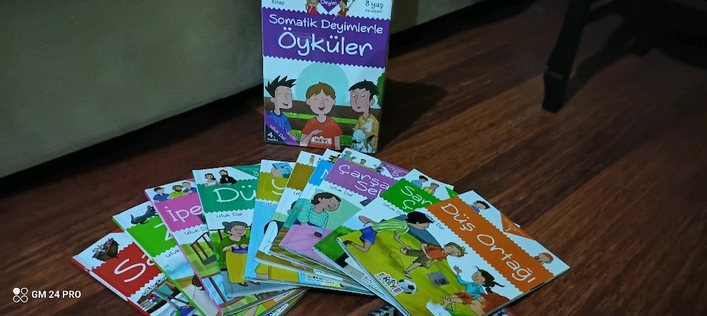 KEY Yayınları - Somatik Deyimlerle Öyküler (10 Kitaplık Kutulu Set - U - 2