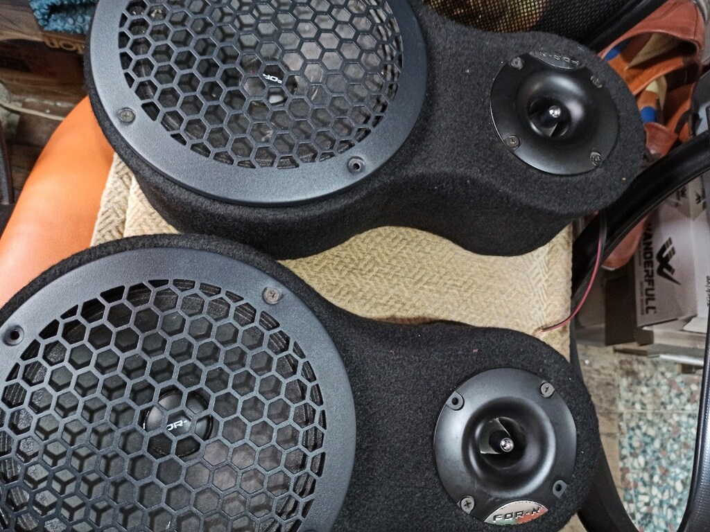 iki adet forx 20cm midrençler iki adet Forx dome tiveter iki adet yüks - 8