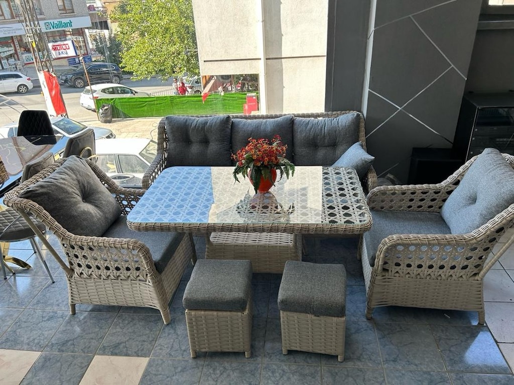 Rattan takım - 8