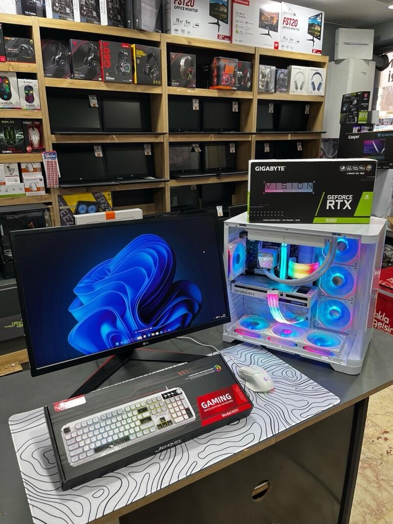 240 HZ MONİTÖRLÜ AKVARYUM KASALI GAMİNG MASA ÜSTÜ SİSTEMM - 3