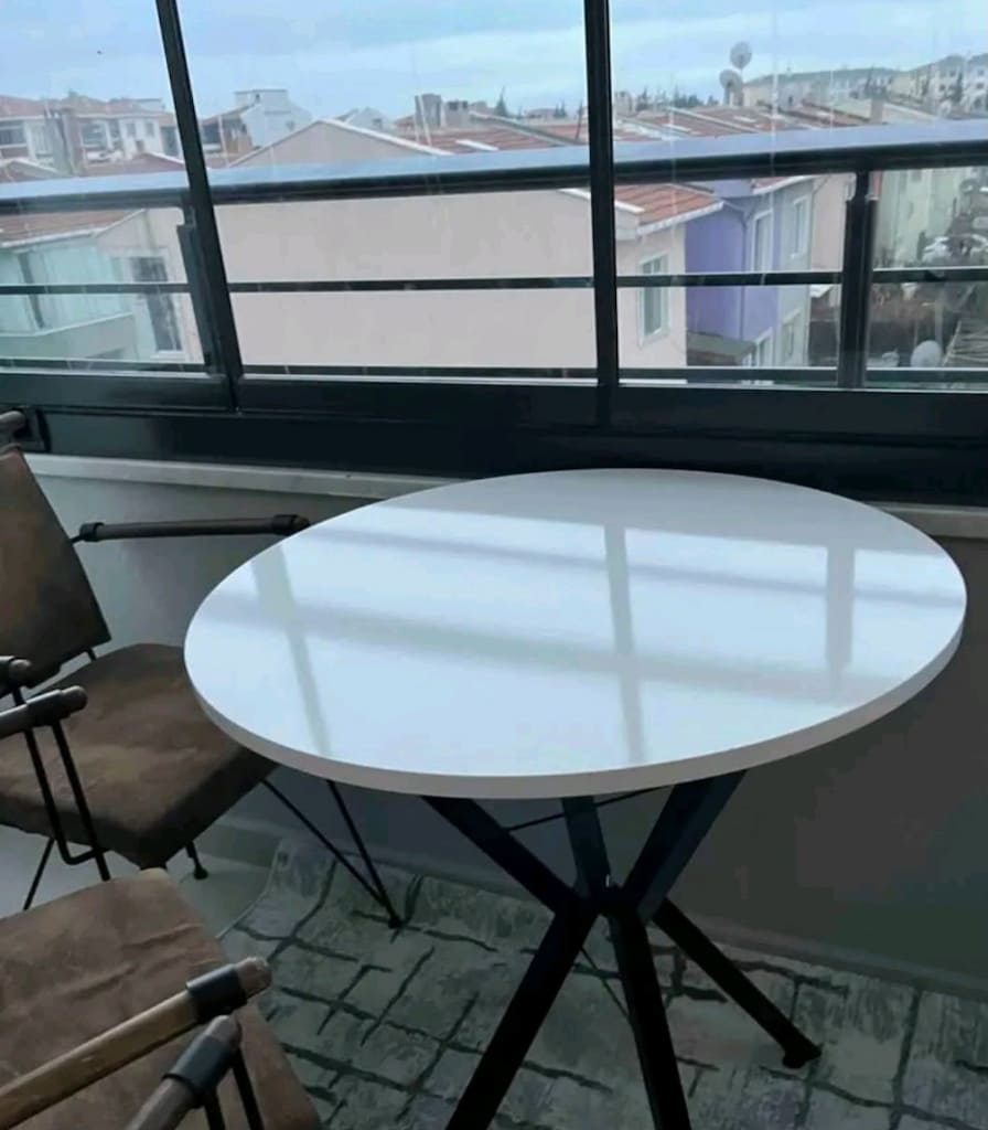 MUTFAK MASASI KULLANIŞLI YEMEK MASASI KOMPAKT - 17