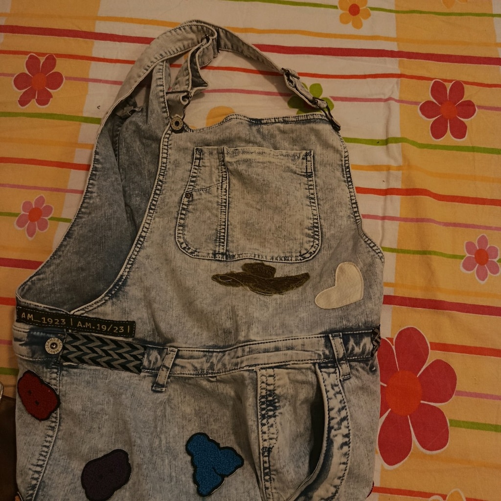 Özel tasarım mavi jeans orjinal elbise çanta - 3