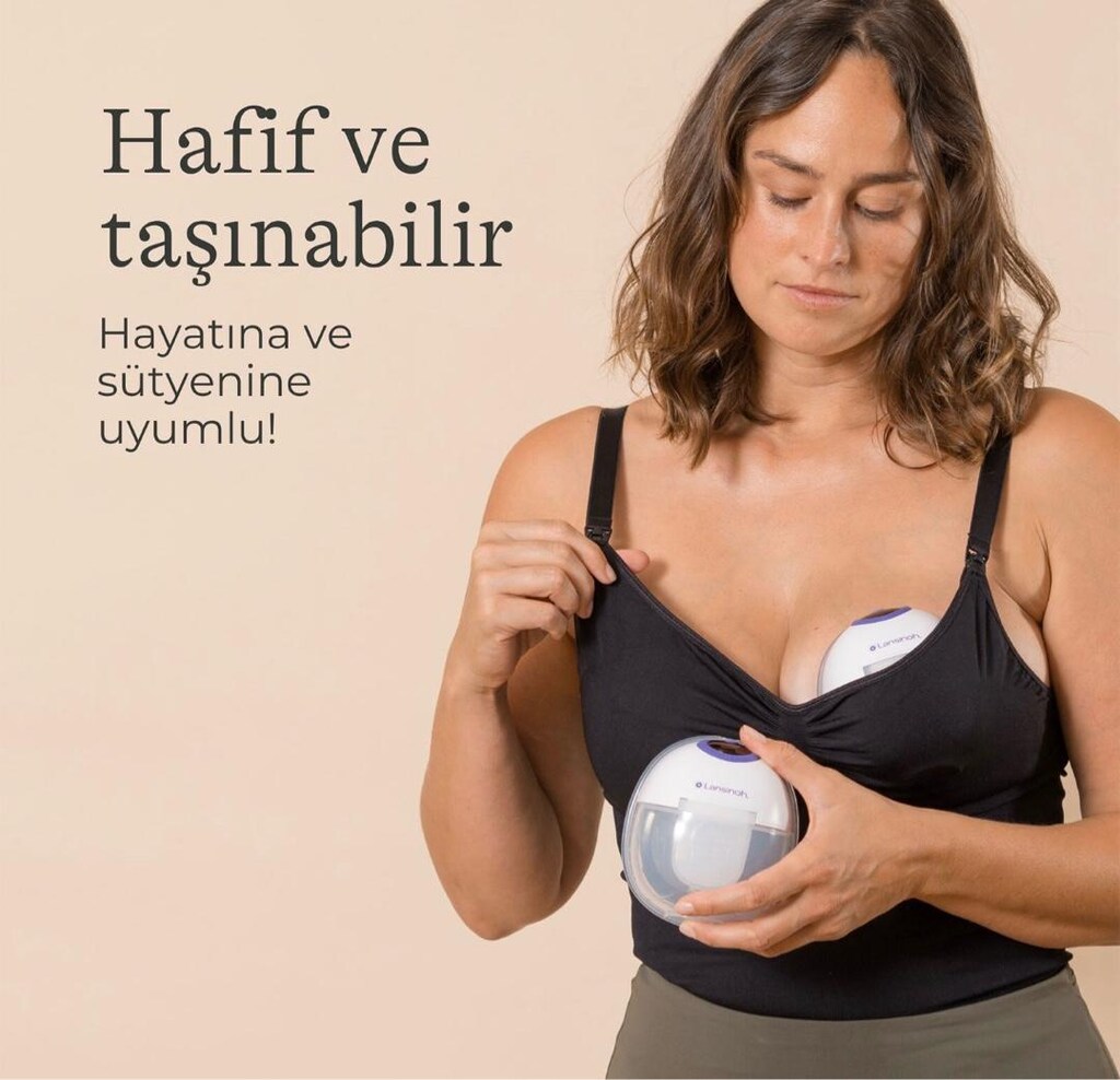 Lansinoh Giyilebilir Tekli Göğüs Pompası - 3
