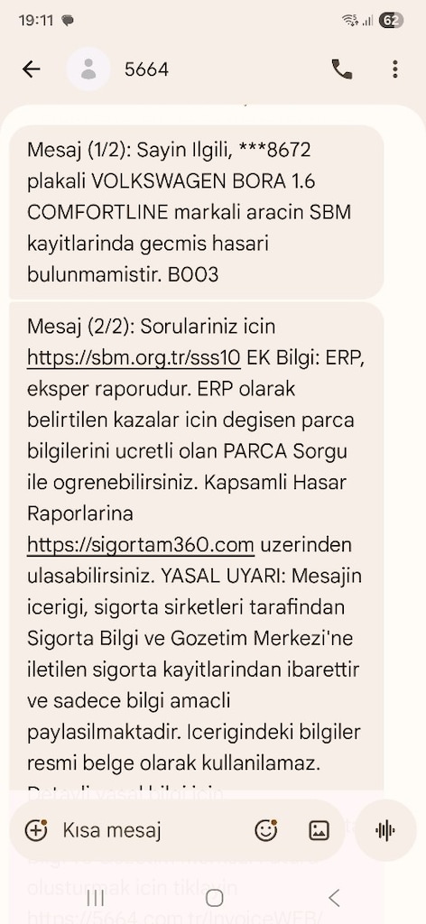 197.000 KM DE TERTEMİZ 2000 MODEL BORA - 5