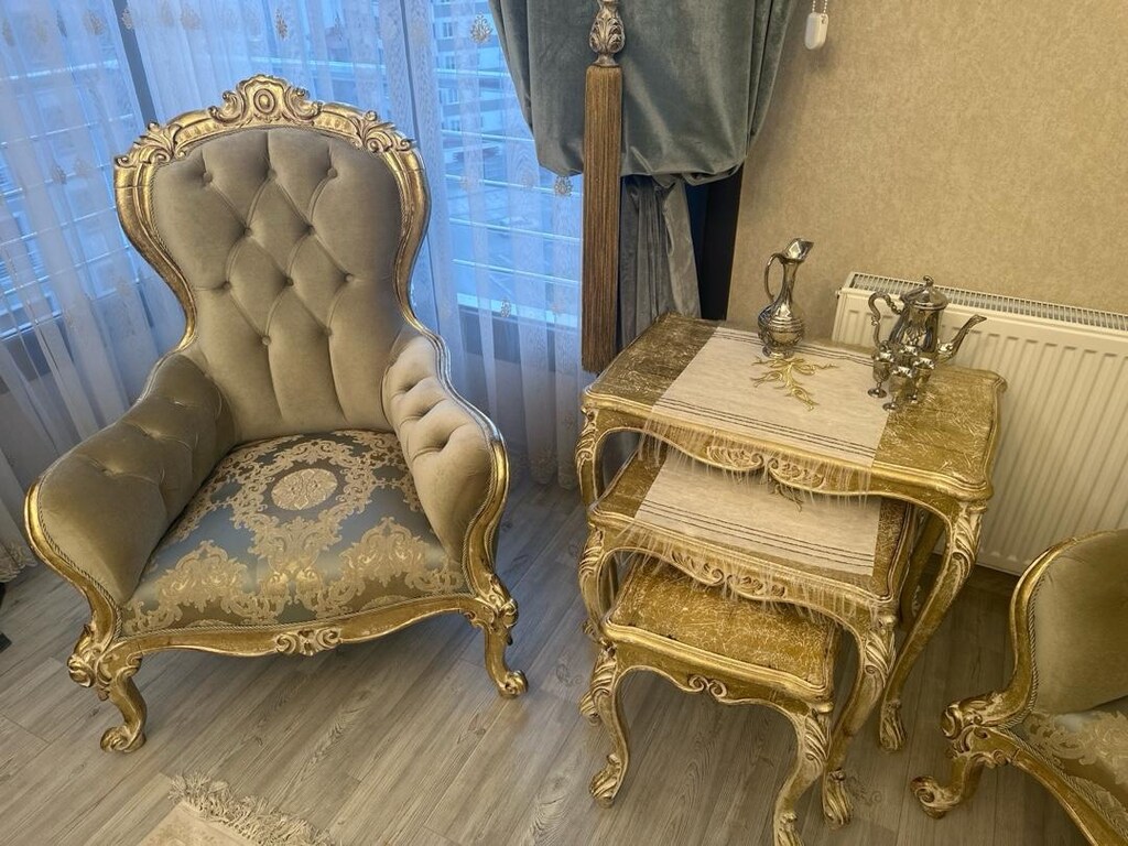 Avangart Ceviz salon takımı ( oturma grubu ve yemek masası takımı) - 4