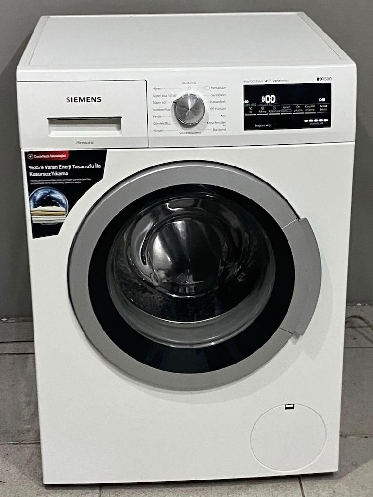 SİEMENS 9 KG A+++ 1200 DEVİR İNVERTER ÇAMAŞIR MAKİNESİ - 2