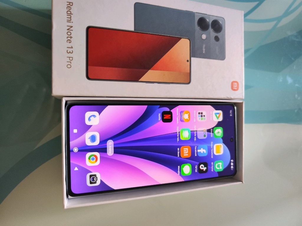 KARTA TAKSİT TR CİHAZİ REDMİ NOTE 13 PRO 8/256 GB HAFIZA KUTU VE ŞARJ - 5