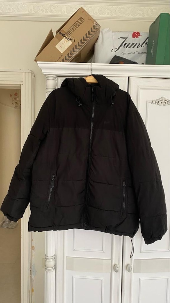 PULL & BEAR SİYAH MONT