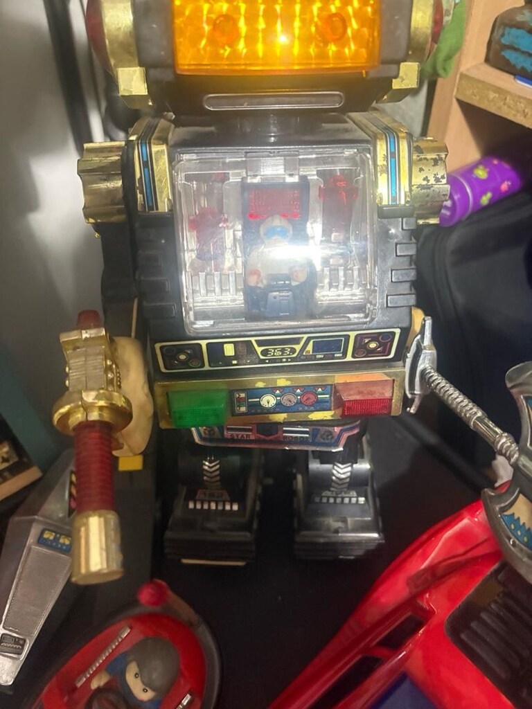 Vintage 1985 Star Robot ve Diğer Oyuncaklar - 3