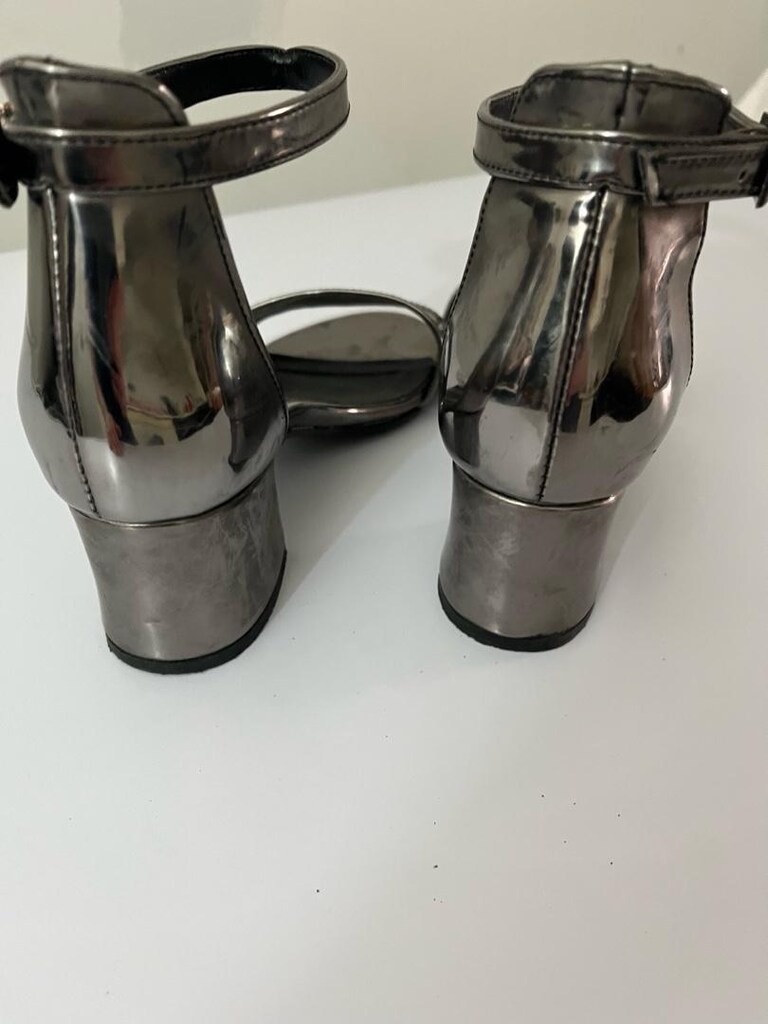 ABİYE METALİK RENK RUGAN AYAKABI - 7