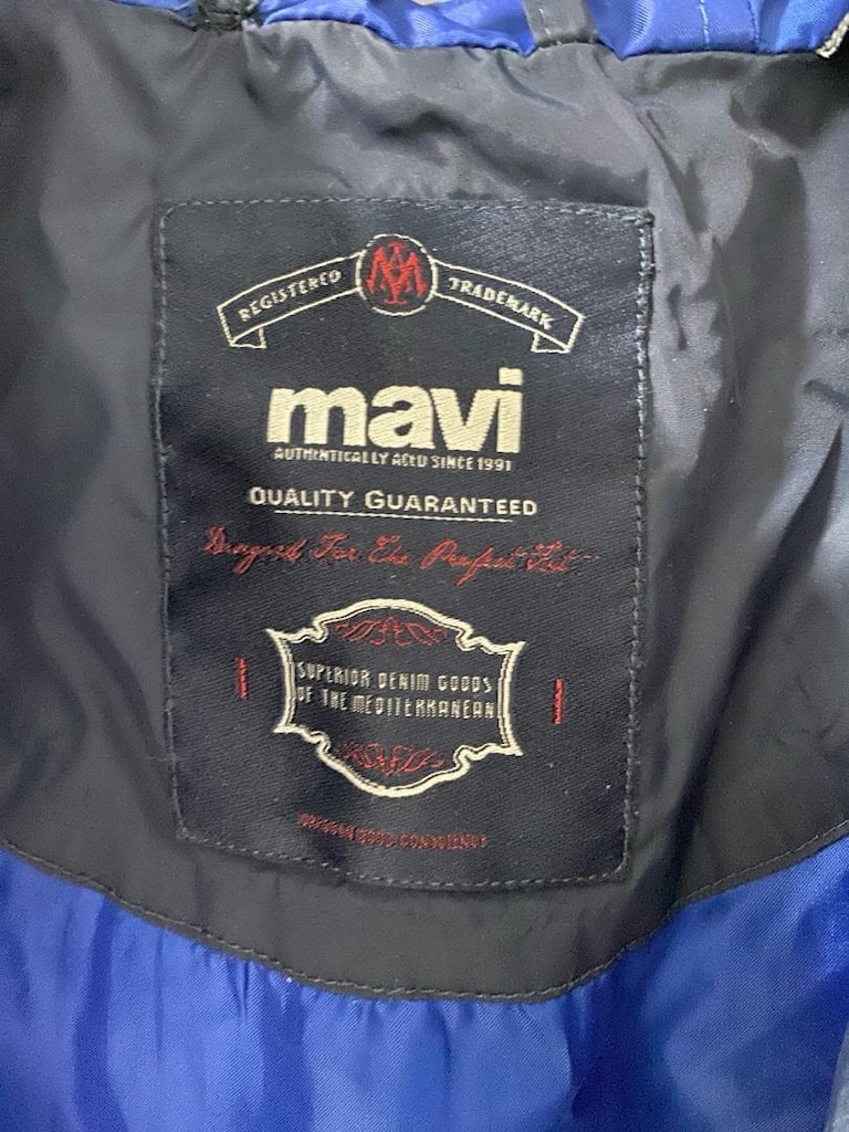 mavi M beden Mont - 4