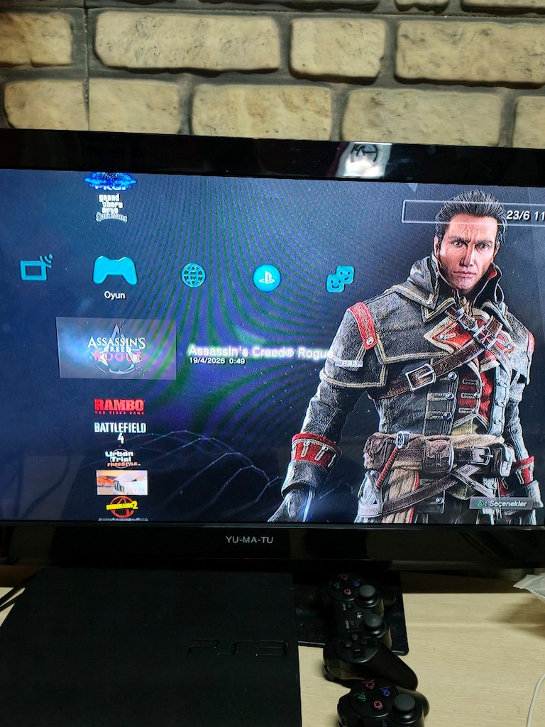 PS3 500GB güvenlik bandrolü. 80 oyunlu - 11