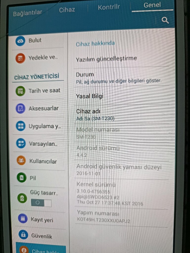 Samsung Galaxy tab t230 8gb - 6