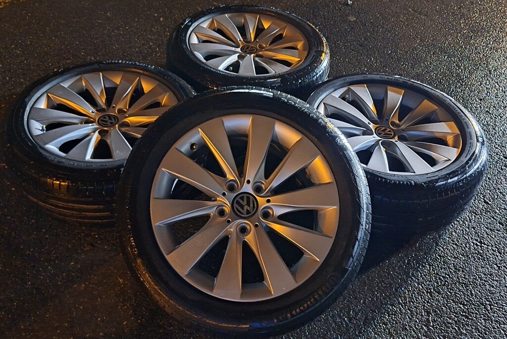 225 55 17 ORJİNAL TRANSPORTER JANT LASTİK TAKIMI TRANSPORTER BMW - 5