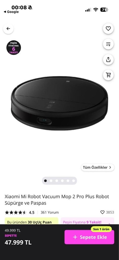 Xiaomi mop pro - 3