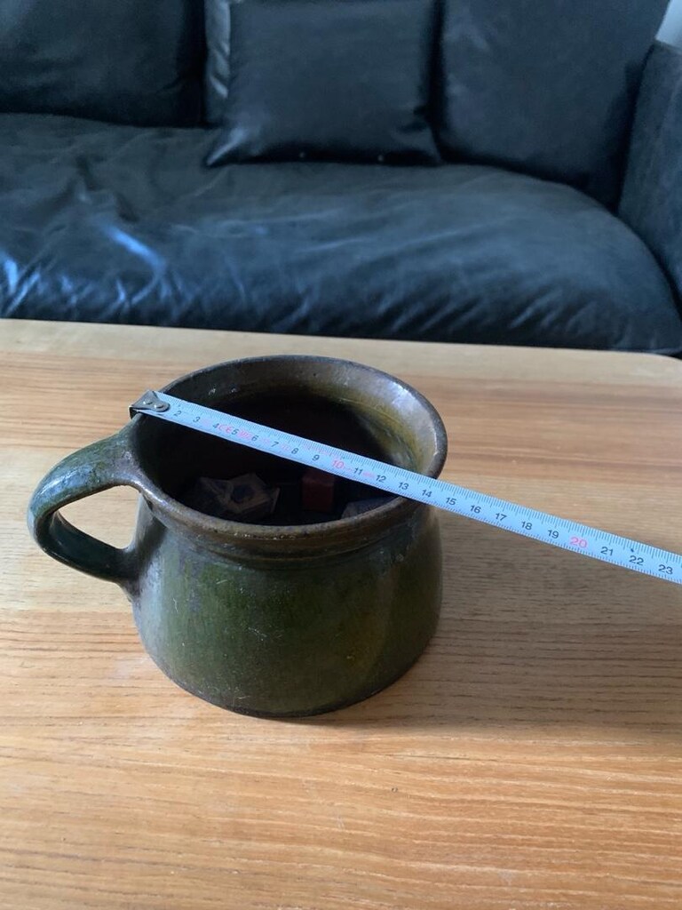 vintage yeşil seramik - 4
