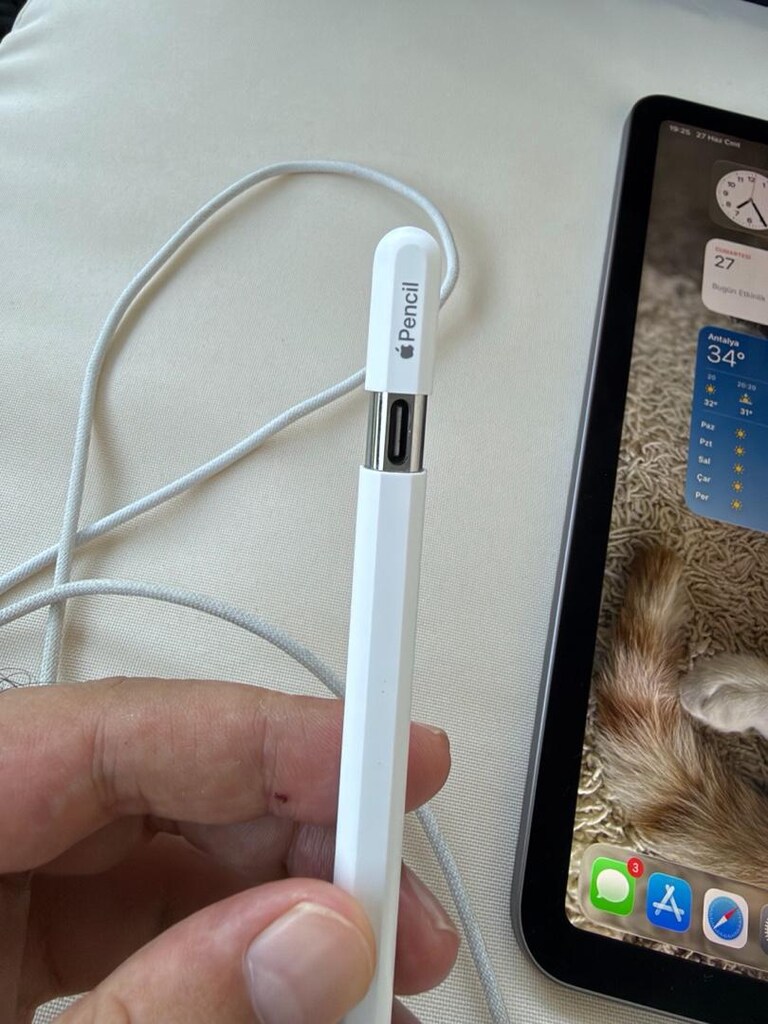 Apple Pencil typeC yeni ve garantili - 2