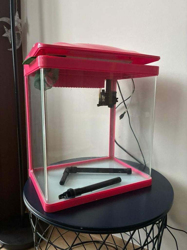 Pembe Akvaryum Seti - 3