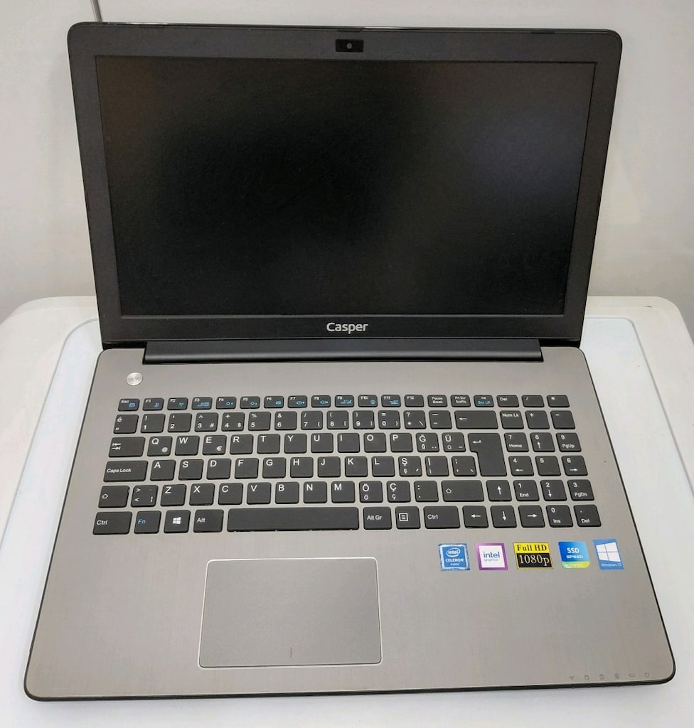 CASPER 15.6 İNÇ FHD ÇÖZÜNÜRLÜKLÜ SSDLİ TERTEMİZ LAPTOP! - 6