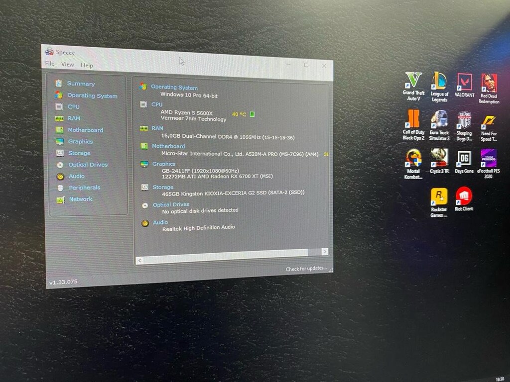 RAMPAGE Ryzen5 5600X GAMİNG KASA GAMİNG RGB SET HEDİYELİ - 4