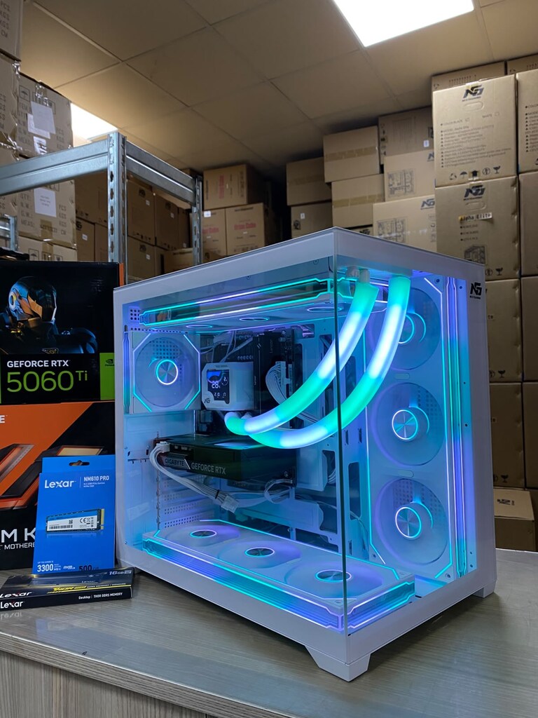 SIFIR ULTRA 5 225F-RTX 5060Tİ 8 GB GAMİNG AKVARYUM KASA - 4