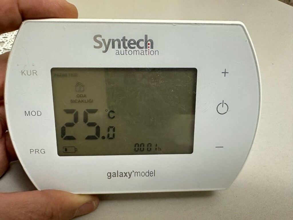 Syntech Galaxy kablolu digital oda termostadı - 5