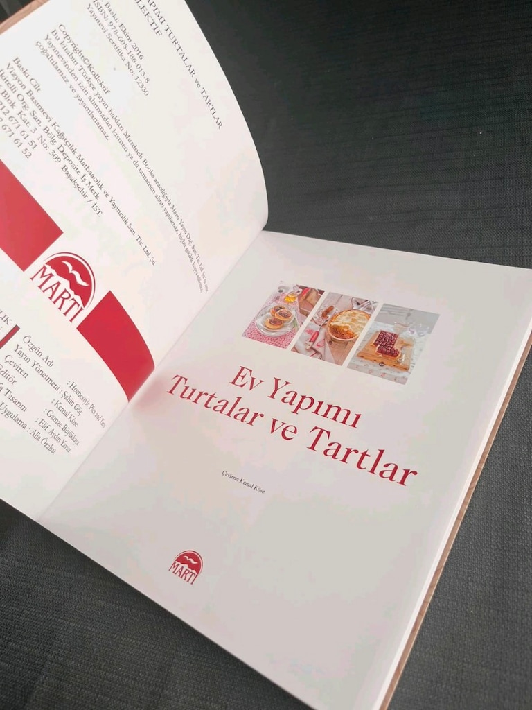Turtalar ve Tartlar Yemek Tarif Kitap - 5