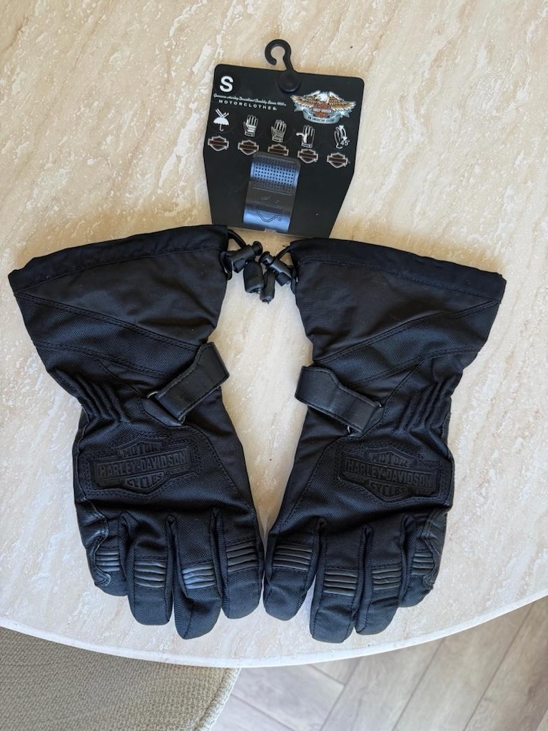 SIFIR Harley-Davidson Motorcu Eldiveni - Su Geçirmez (S beden) - 2