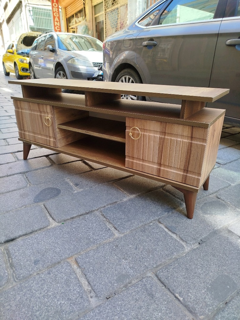 ahşap model tv ünitesi - 8