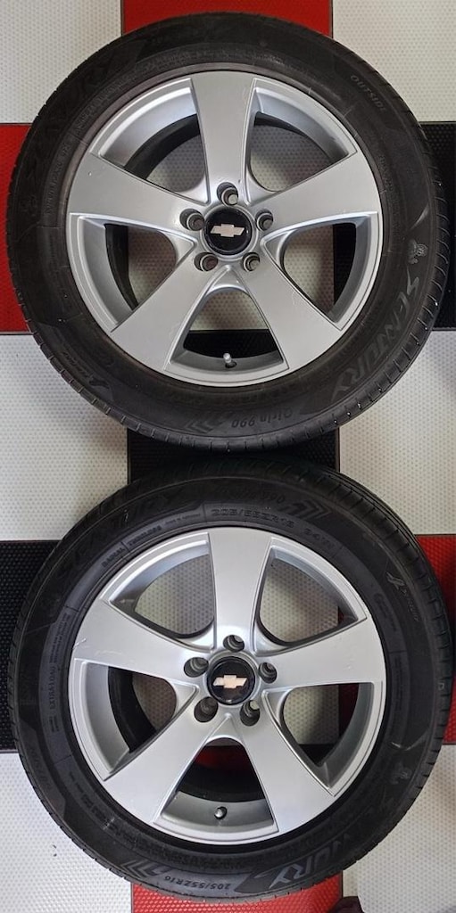 chevrolet cruze Opel astra J çıkma 5*105 çelik jant 16inç yeni lastiği - 5