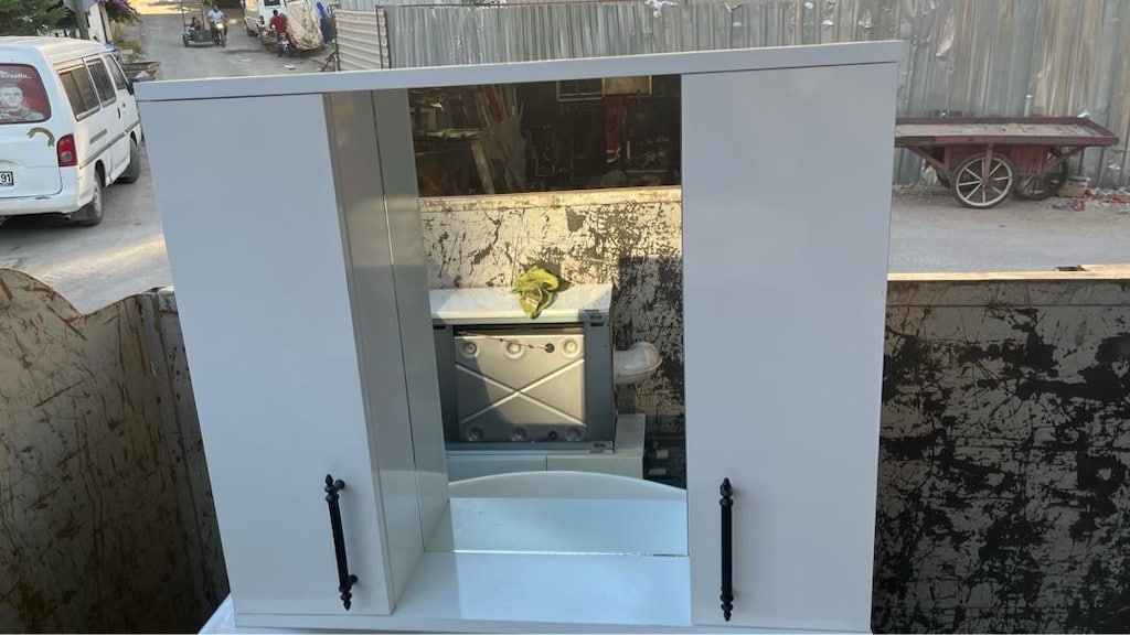 banyo dolabı temiz kullanılmış - 8