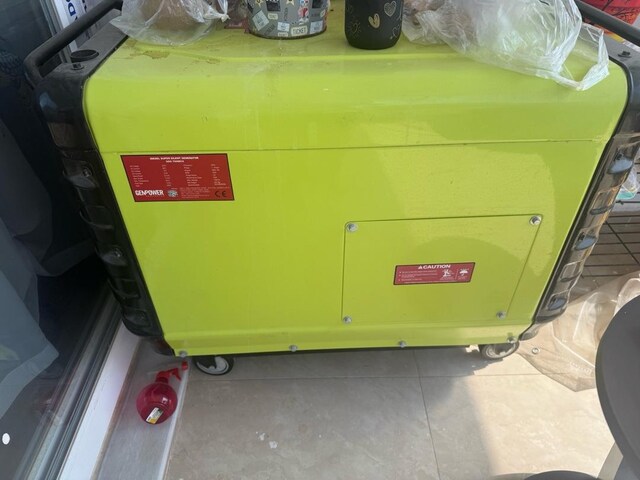 Süper sessiz kabinli jeneratör 7.5 kw