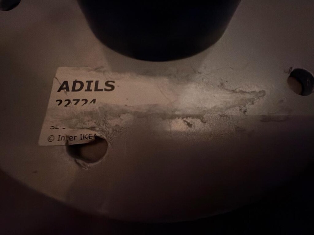 IKEA Adils Çalışma Masası Ayağı 70cm (Siyah) - 3