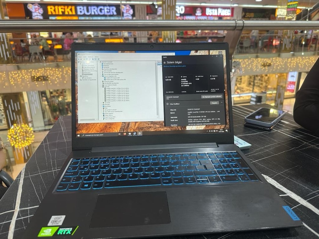 ACİL RTX3050 LAPTOP - 5