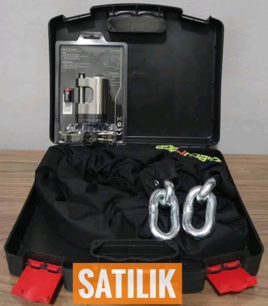 Securage Bodyguard 14x200cm Kesilmez Zincir Alarmlı Kilit (14mm) - 2