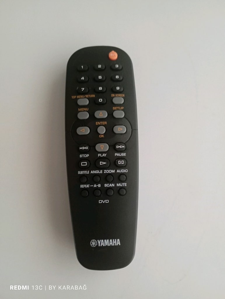 YAMAHA,Yamaha DVD,Yamaha Kumanda,kumanda,DVD player,DVD,Yamaha ses sis - 3