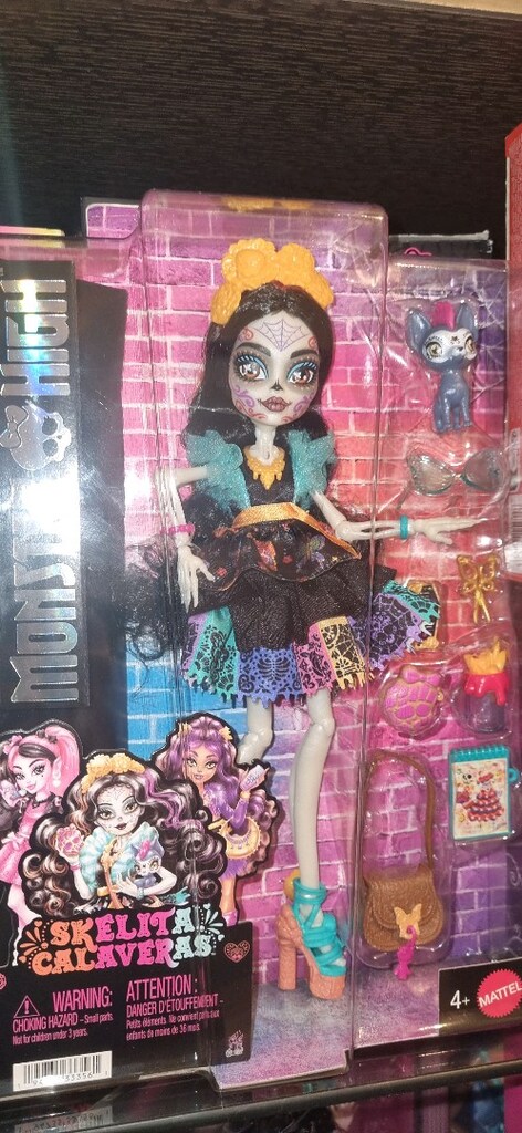 monster high skelita g3 - 2