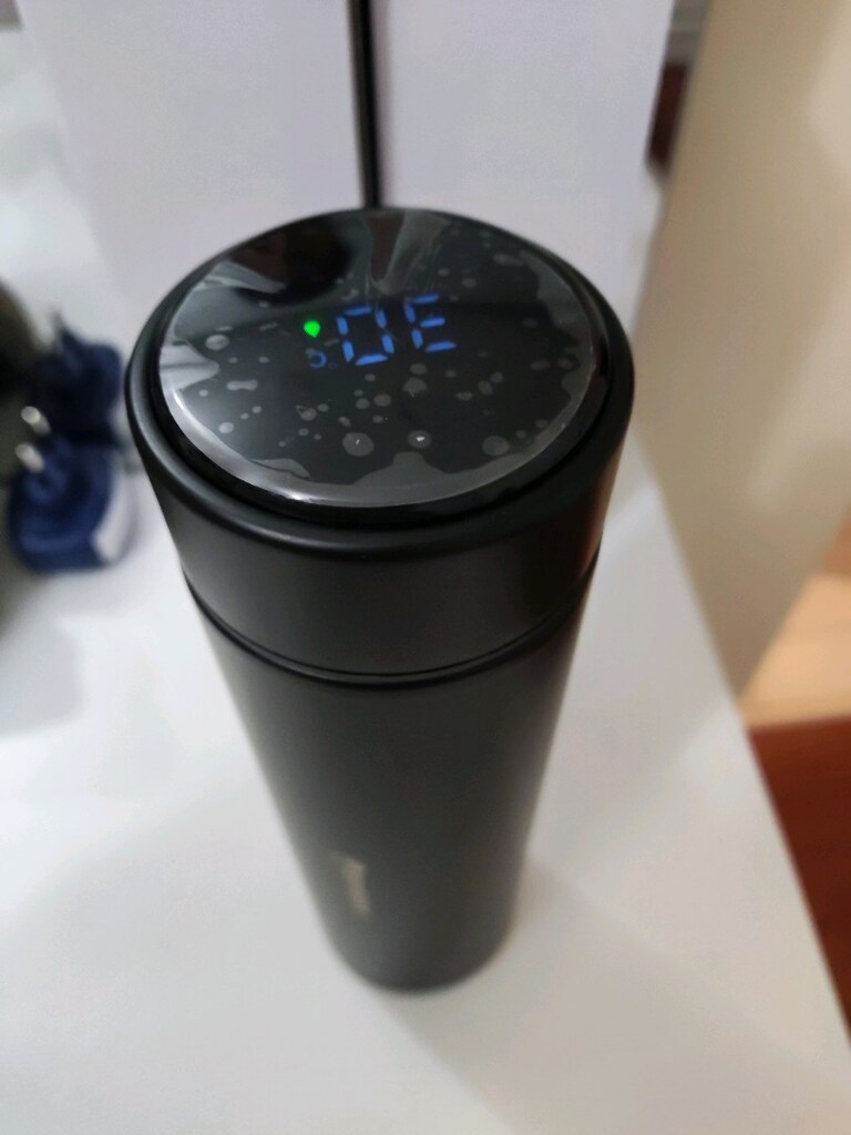 elektronik dereceli çelik termos - 2