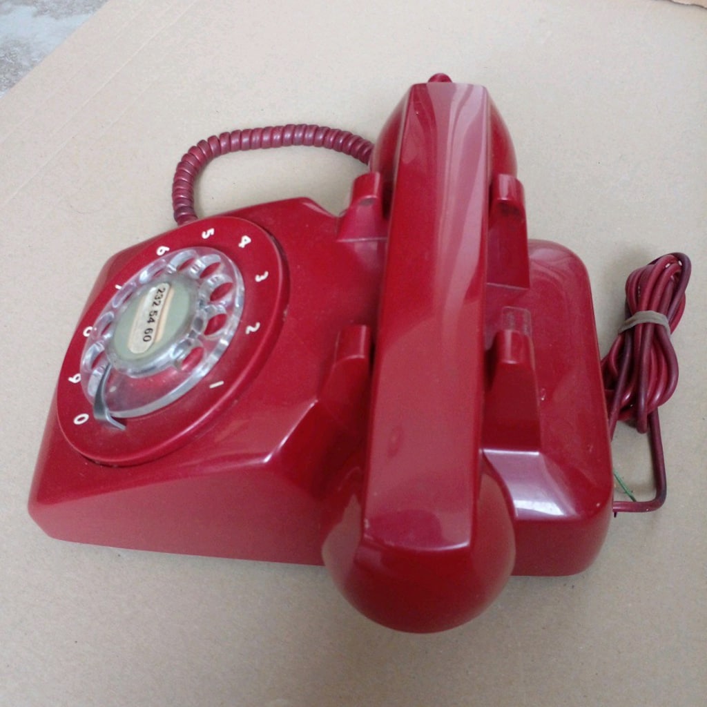 Eskilerden Temiz Retro Netaş Çevirmeli Telefon - 70li 80li Yıllar..... - 2