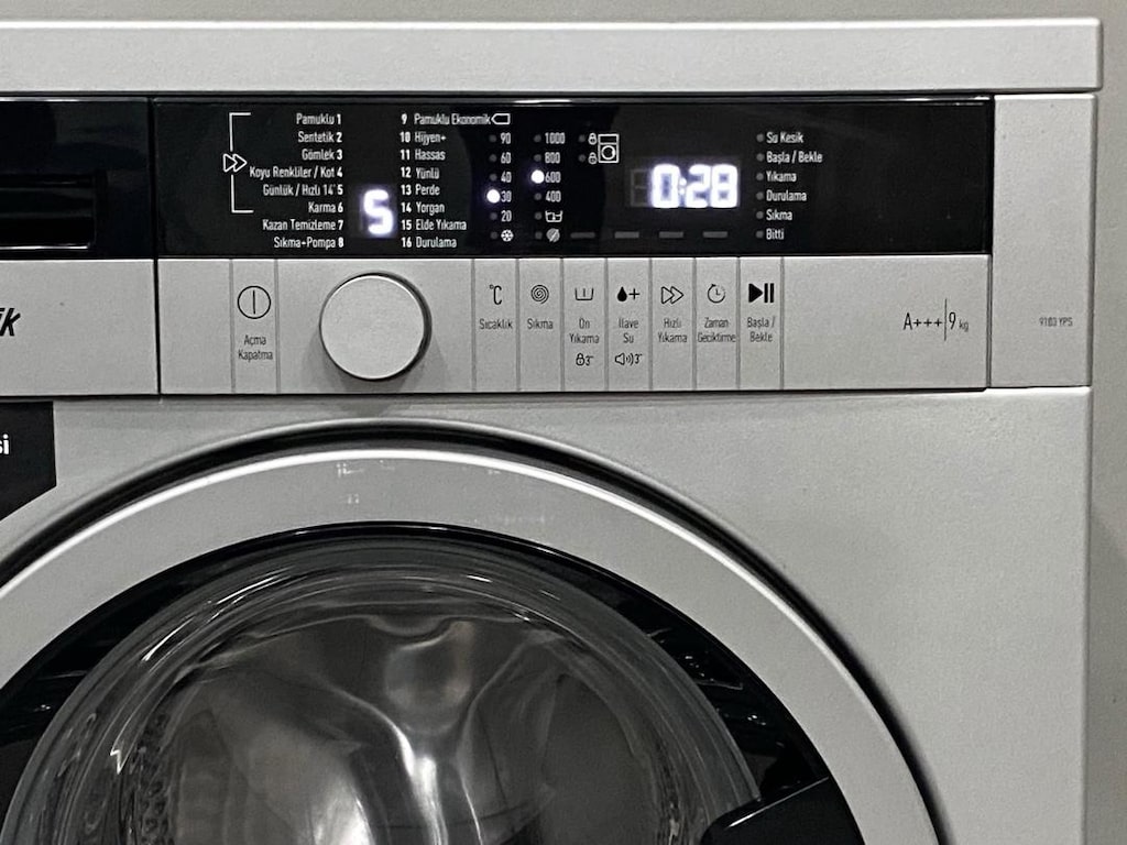 ARÇELİK 9 KG A+++ GRİ ÇAMAŞIR MAKİNESİ HEMEN TESLİM - 2
