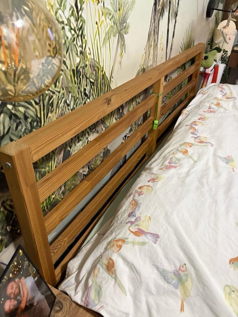 ikea karyola ve yataş yatak - 6