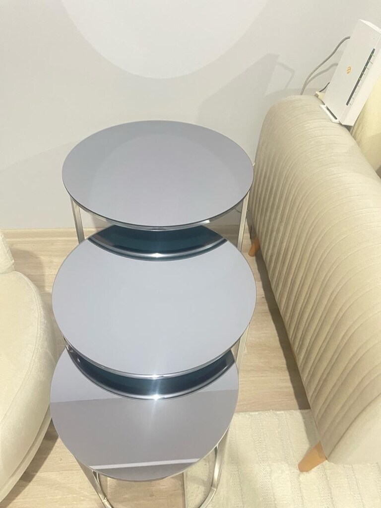 3’lü ayna model sehpa - 3