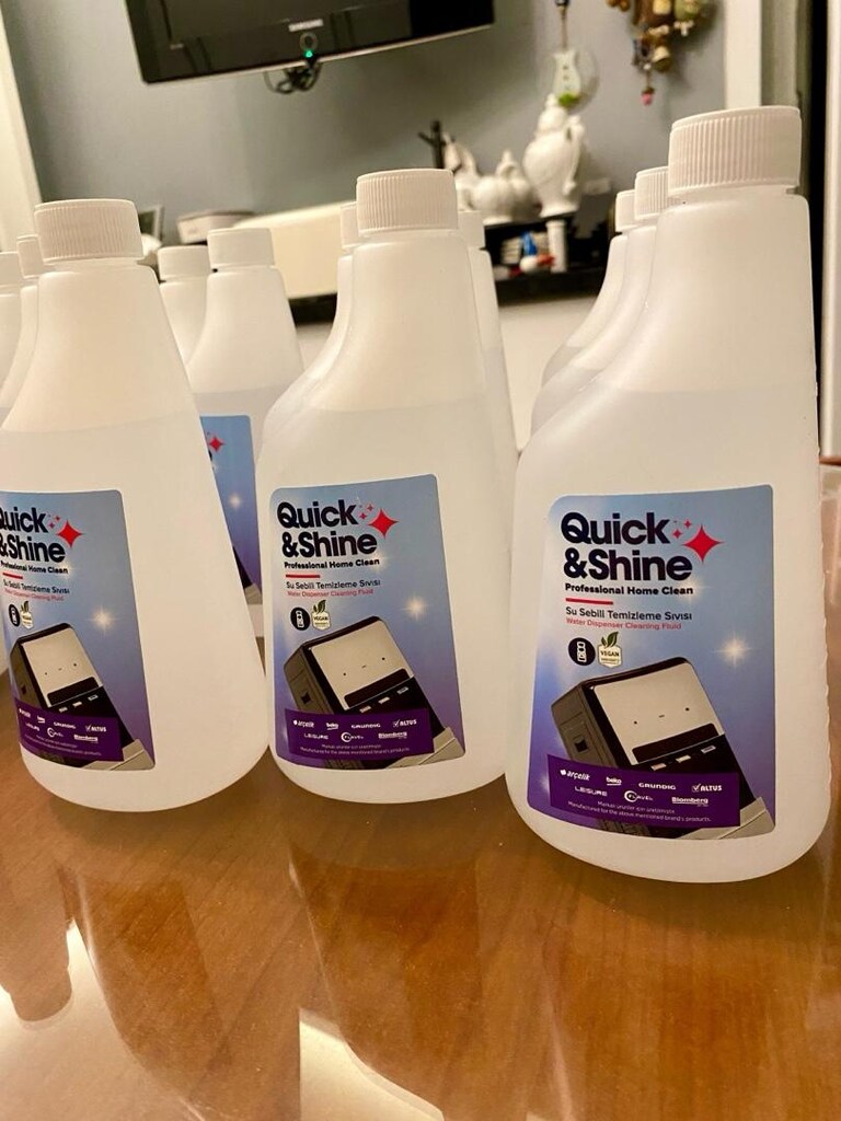 Quick & Shine Su Sebili Temizleme Sıvısı - 8
