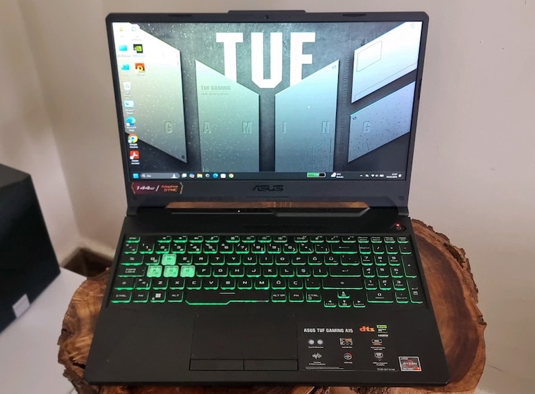 ASUS TUF A15 RYZEN7-7445 HS RTX 3050(95W) SIFIR AYARINDA - 8